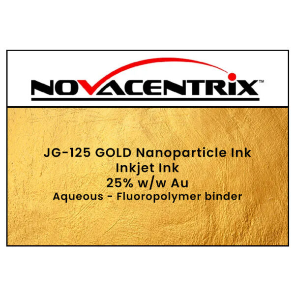 JG-125 Gold Nanoparticle Description Card